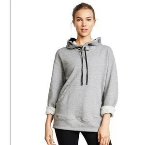 Koral Sweatshirt Medium Hood Pullover Gray French Terry Hoodie Cloud Spry